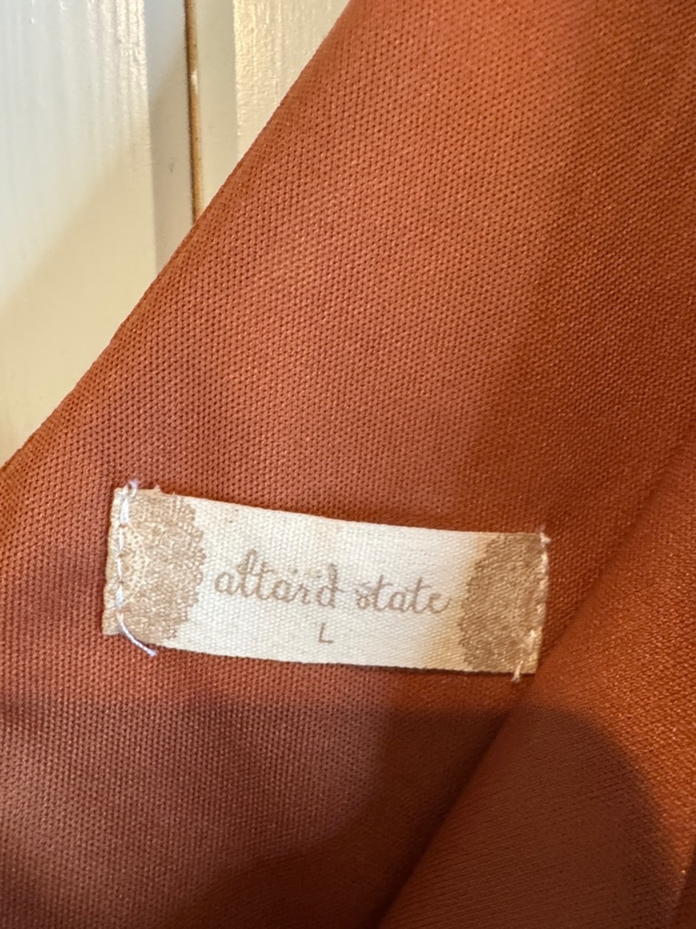 Altar'd State Rust Floral Mini Dress - Picture 2 of 6